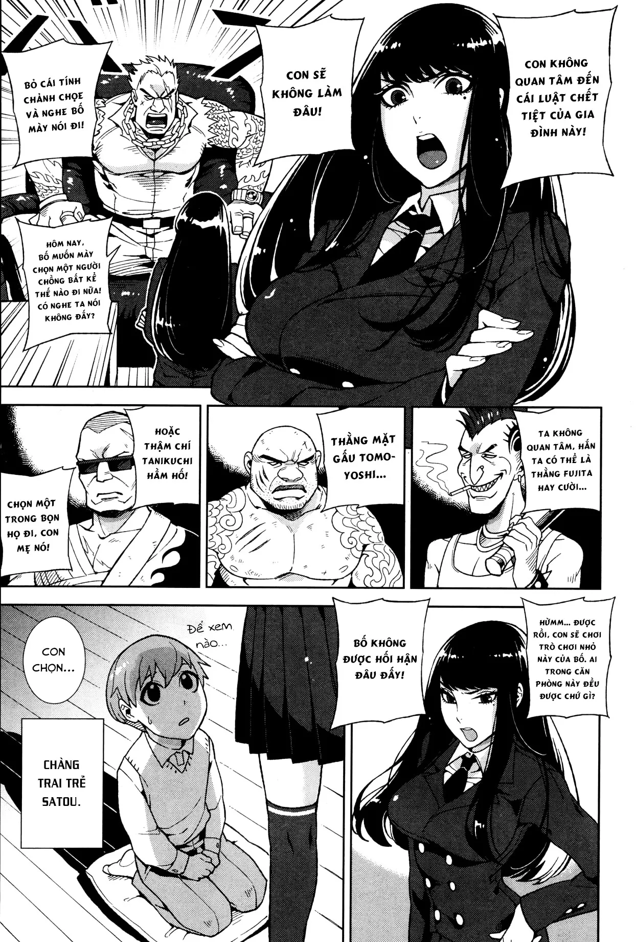 HentaiVN.net - Ảnh 5 - The Kawaguchi Household Family Rule - Chap 1