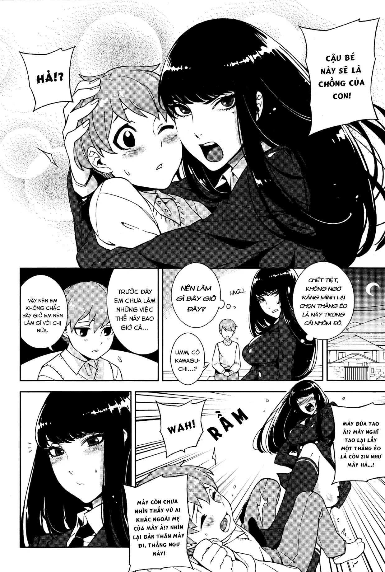 HentaiVN.net - Ảnh 6 - The Kawaguchi Household Family Rule - Chap 1