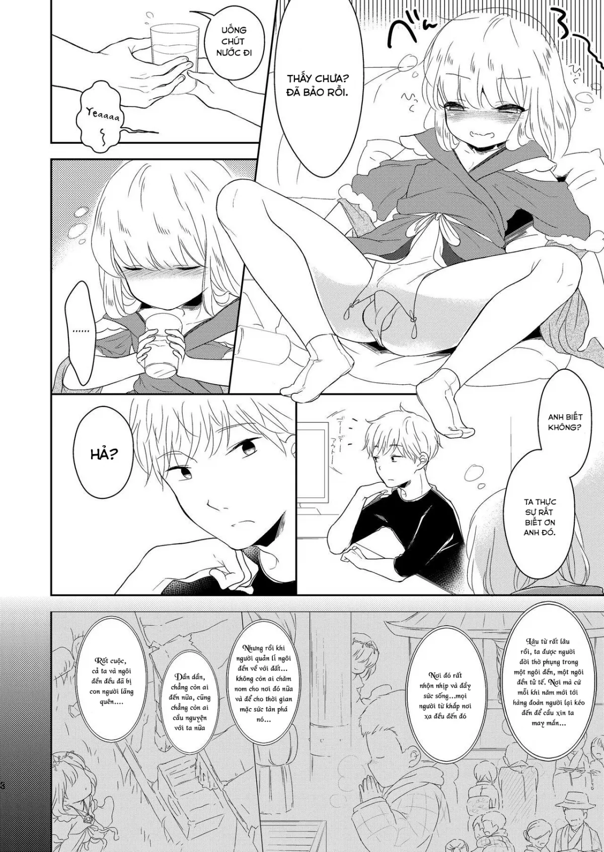 HentaiVN.net - Ảnh 10 - Fukunokami wa Otokonoko! - Chap 1