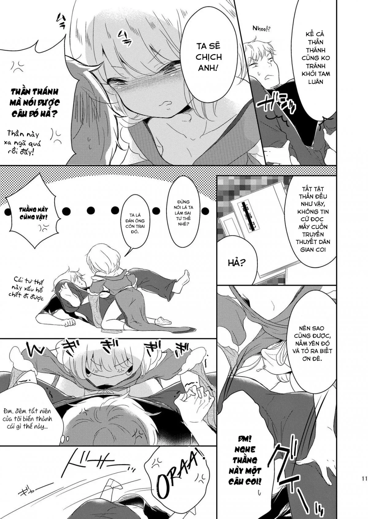 HentaiVN.net - Ảnh 13 - Fukunokami wa Otokonoko! - Chap 1