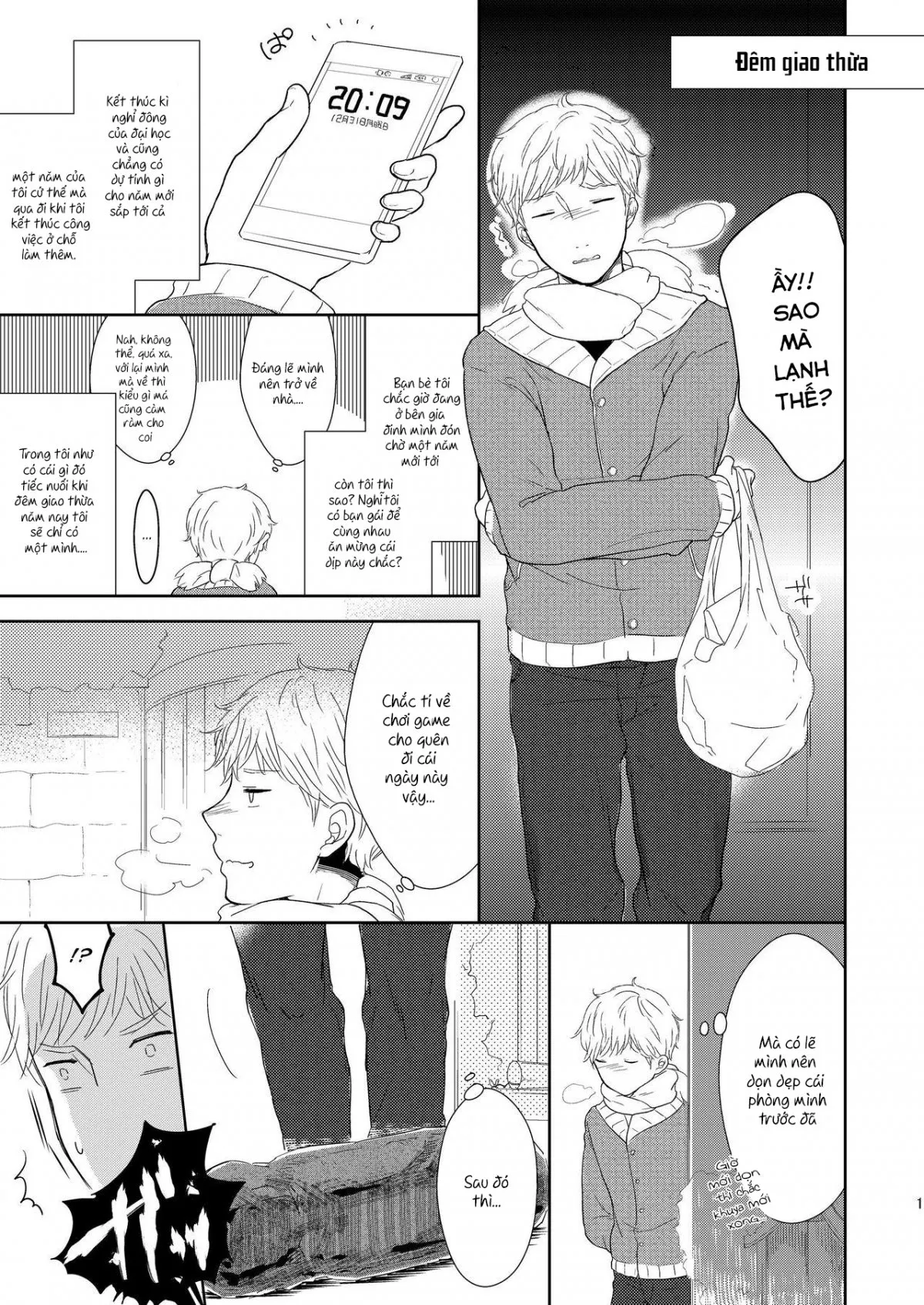 HentaiVN.net - Ảnh 3 - Fukunokami wa Otokonoko! - Chap 1