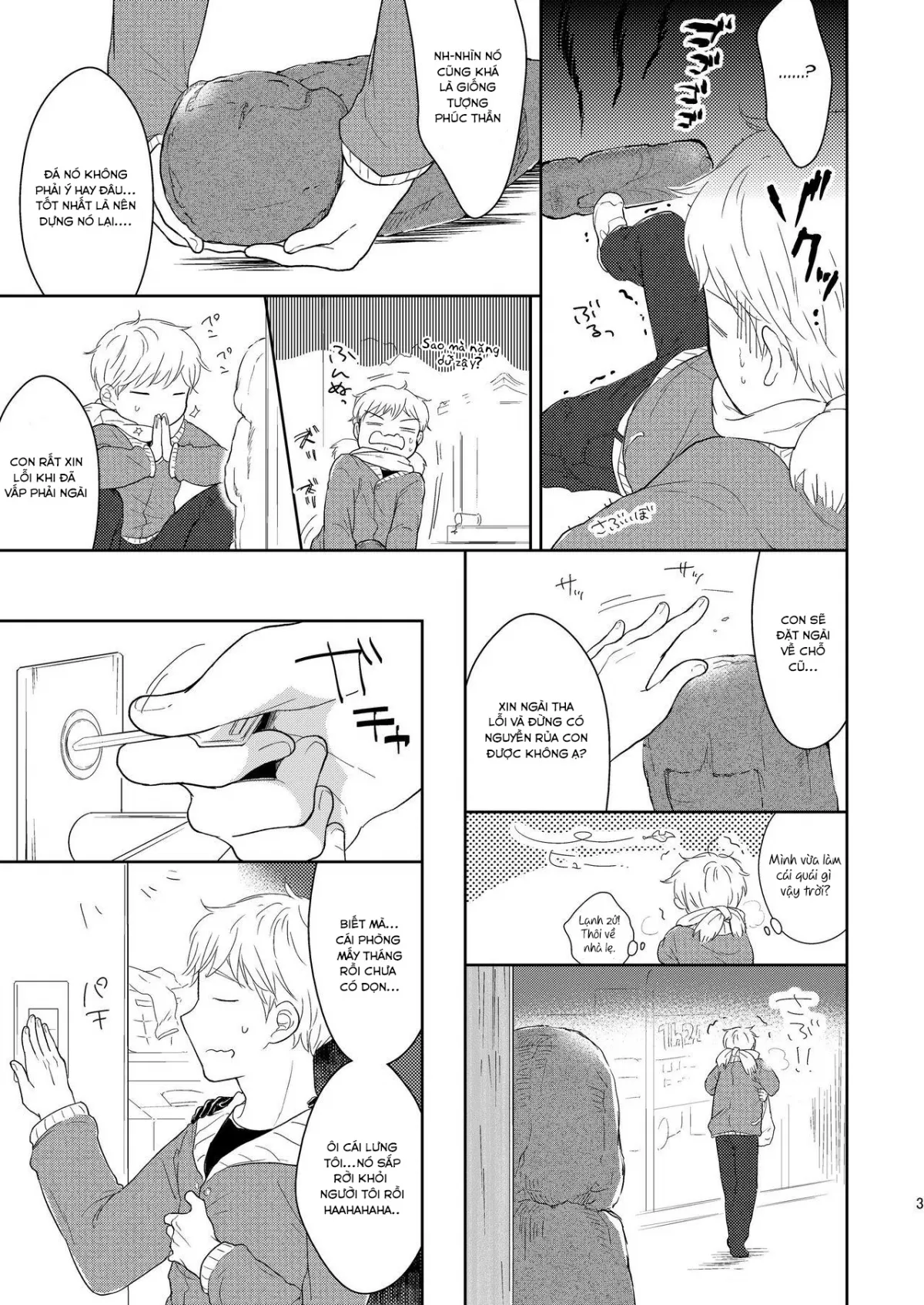 HentaiVN.net - Ảnh 5 - Fukunokami wa Otokonoko! - Chap 1