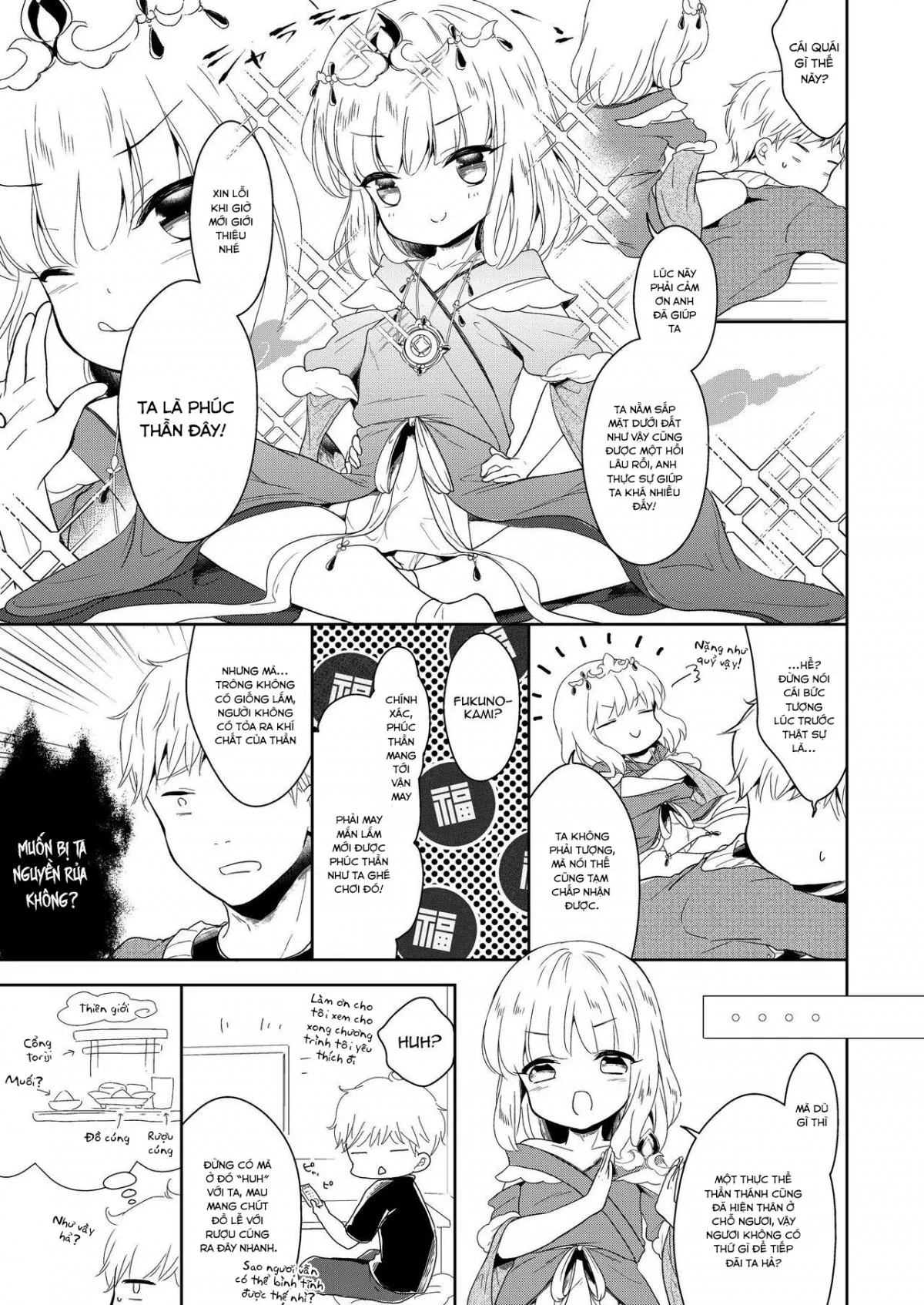 HentaiVN.net - Ảnh 7 - Fukunokami wa Otokonoko! - Chap 1