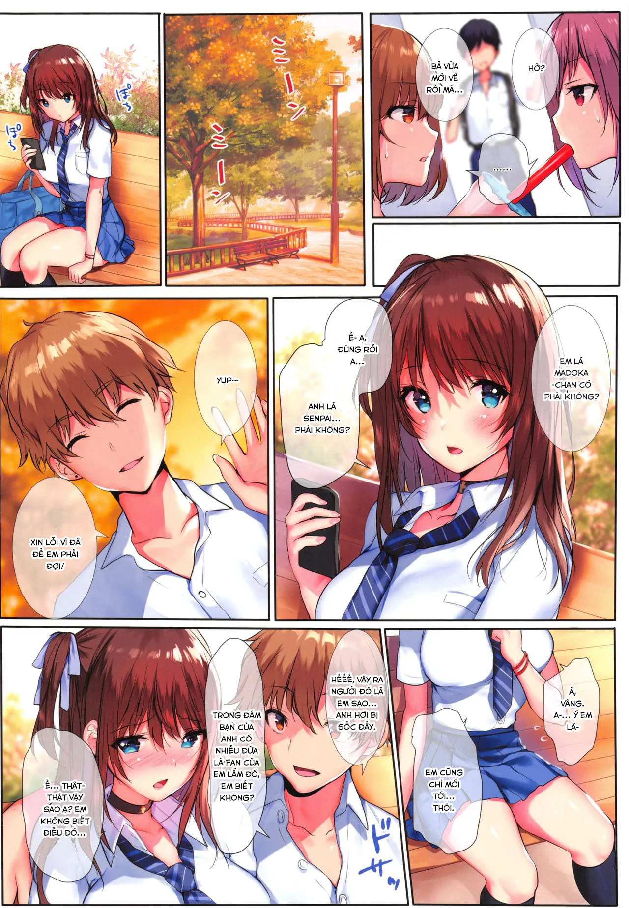 HentaiVN.net - Ảnh 4 - Lời nói dối mùa hạ [The Summer Color's Lie; Natsuiro no Uso; 夏色の嘘。] - Chap 1