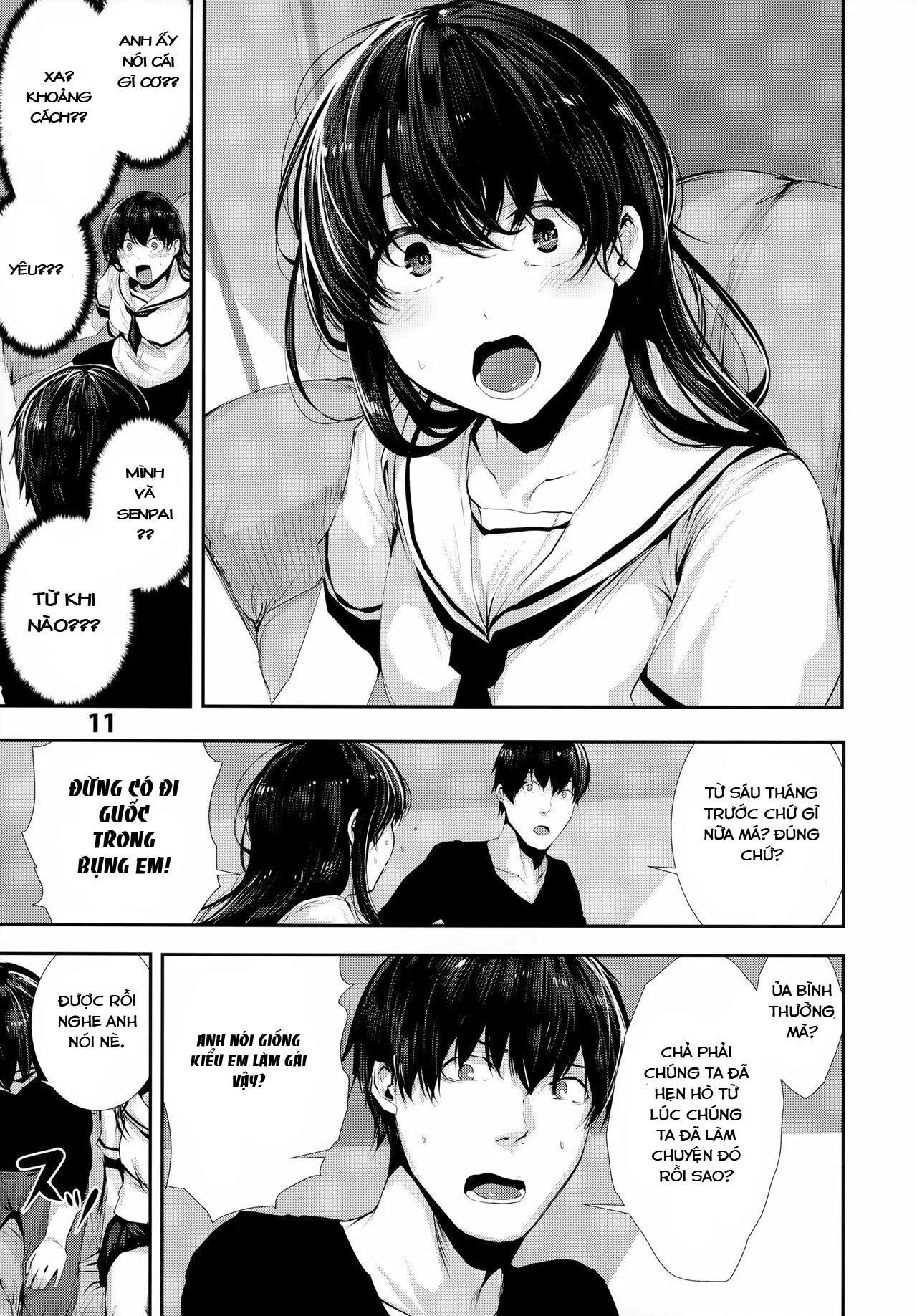 HentaiVN.net - Ảnh 11 - Câu Chuyện Mùa Hè Của Tôi Và Em ( art múp ) [Sex with my Childhood Friend] - Chap 1