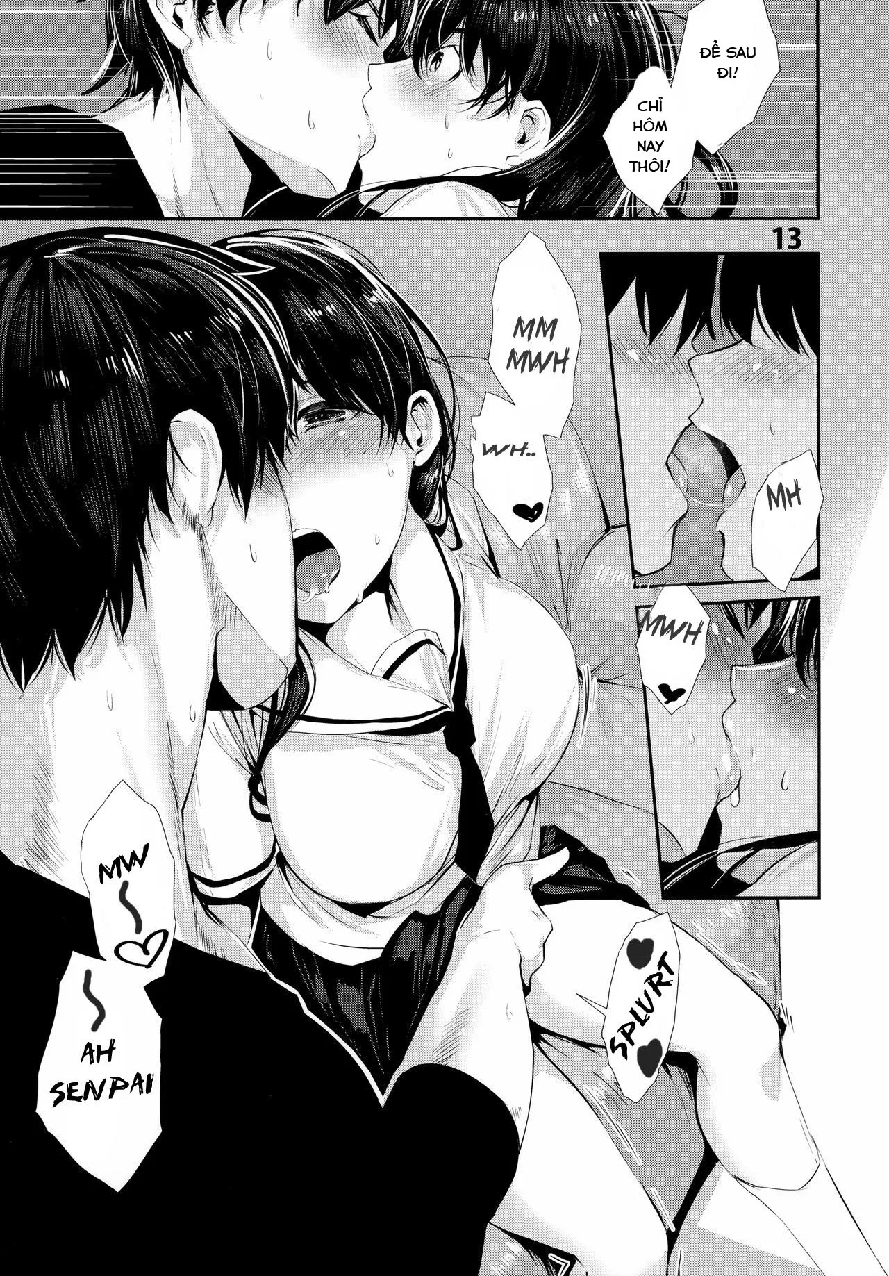 HentaiVN.net - Ảnh 13 - Câu Chuyện Mùa Hè Của Tôi Và Em ( art múp ) [Sex with my Childhood Friend] - Chap 1