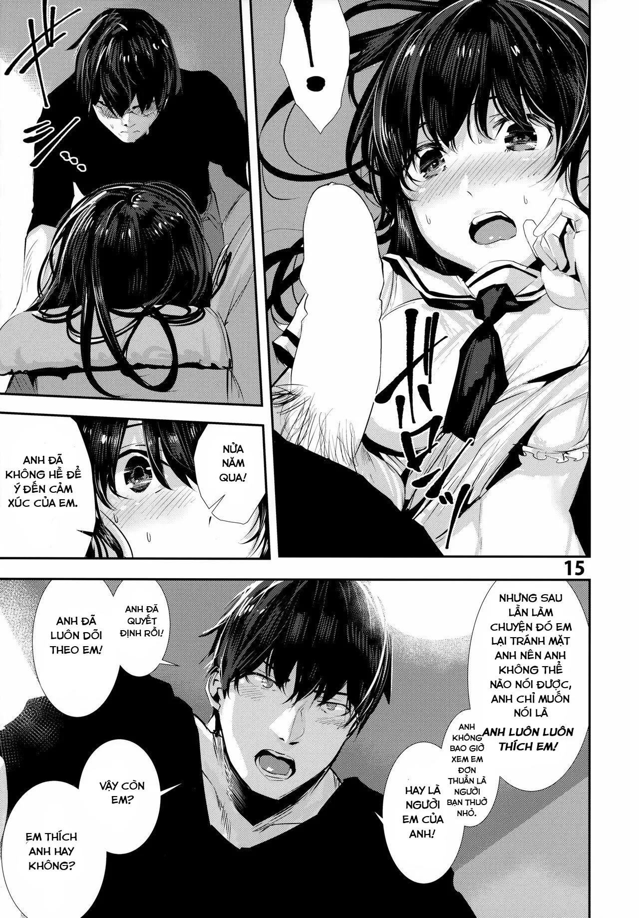HentaiVN.net - Ảnh 15 - Câu Chuyện Mùa Hè Của Tôi Và Em ( art múp ) [Sex with my Childhood Friend] - Chap 1