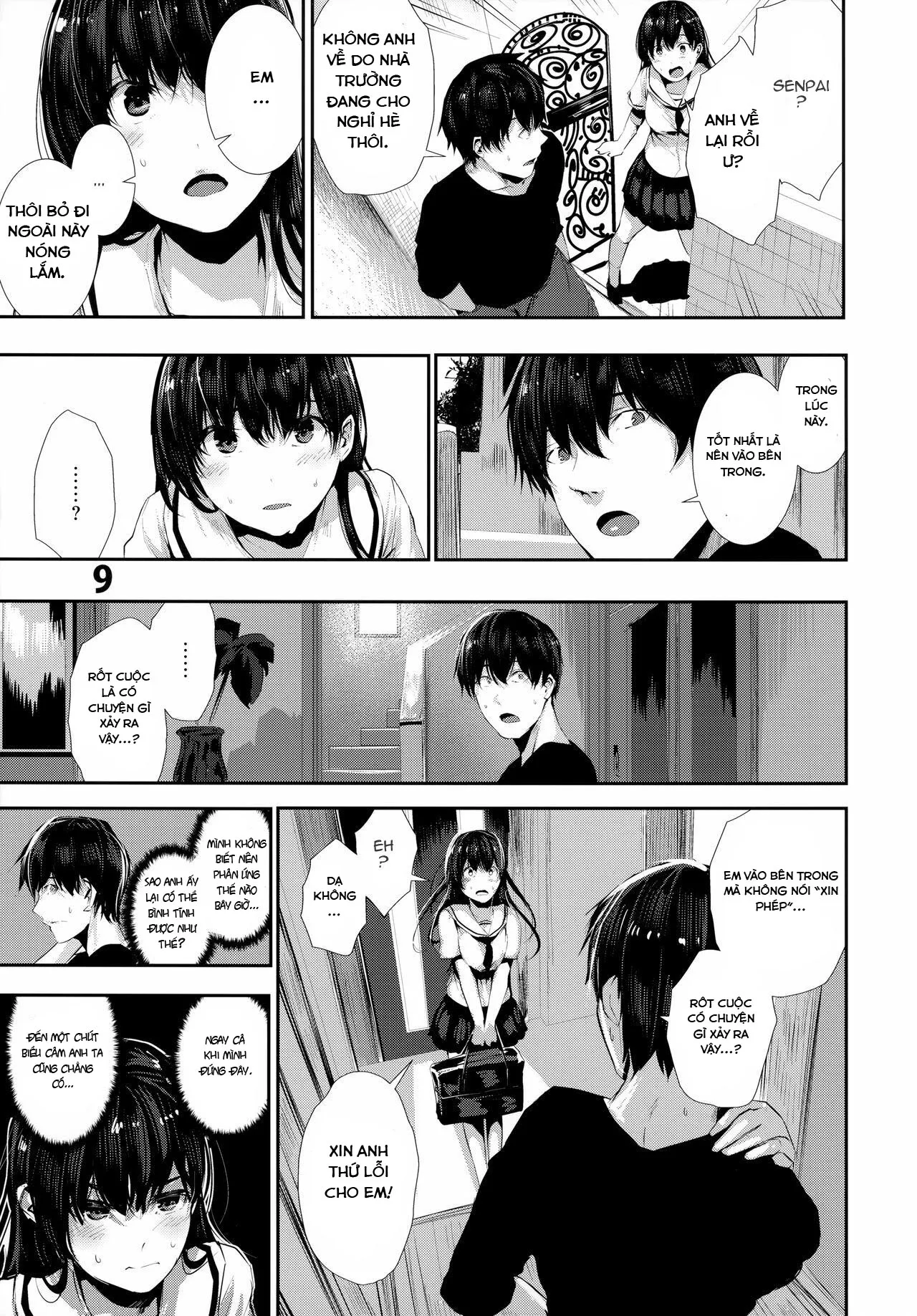 HentaiVN.net - Ảnh 9 - Câu Chuyện Mùa Hè Của Tôi Và Em ( art múp ) [Sex with my Childhood Friend] - Chap 1