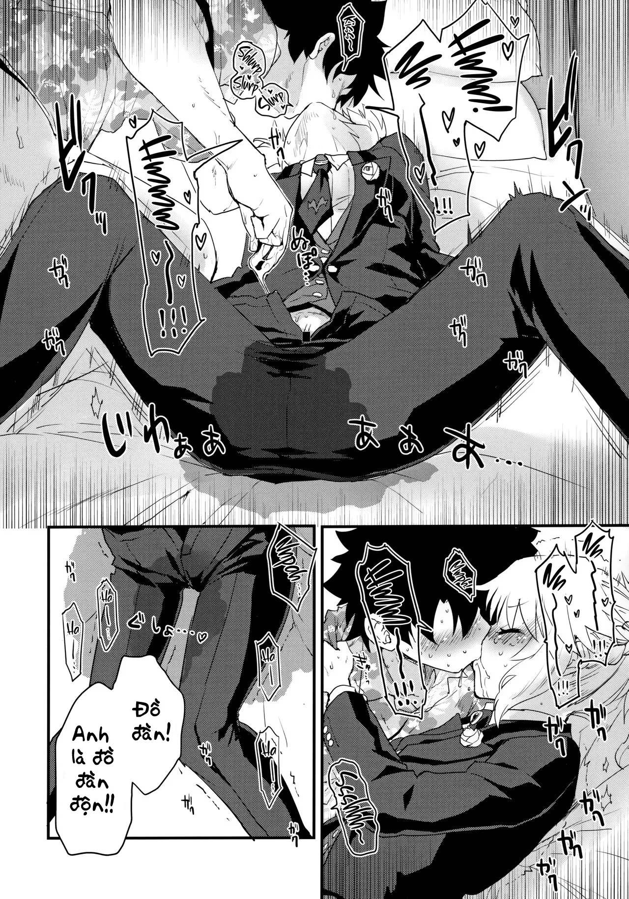 HentaiVN.net - Ảnh 7 - Full Dress Honey Knight - Chap 1