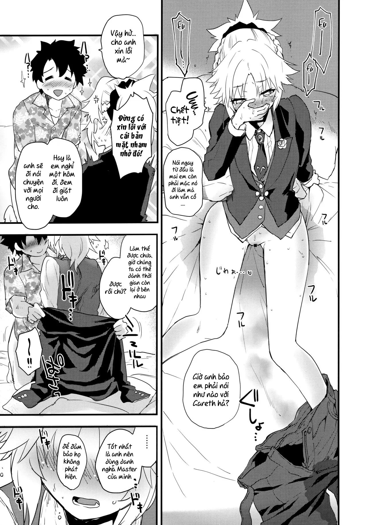 HentaiVN.net - Ảnh 8 - Full Dress Honey Knight - Chap 1