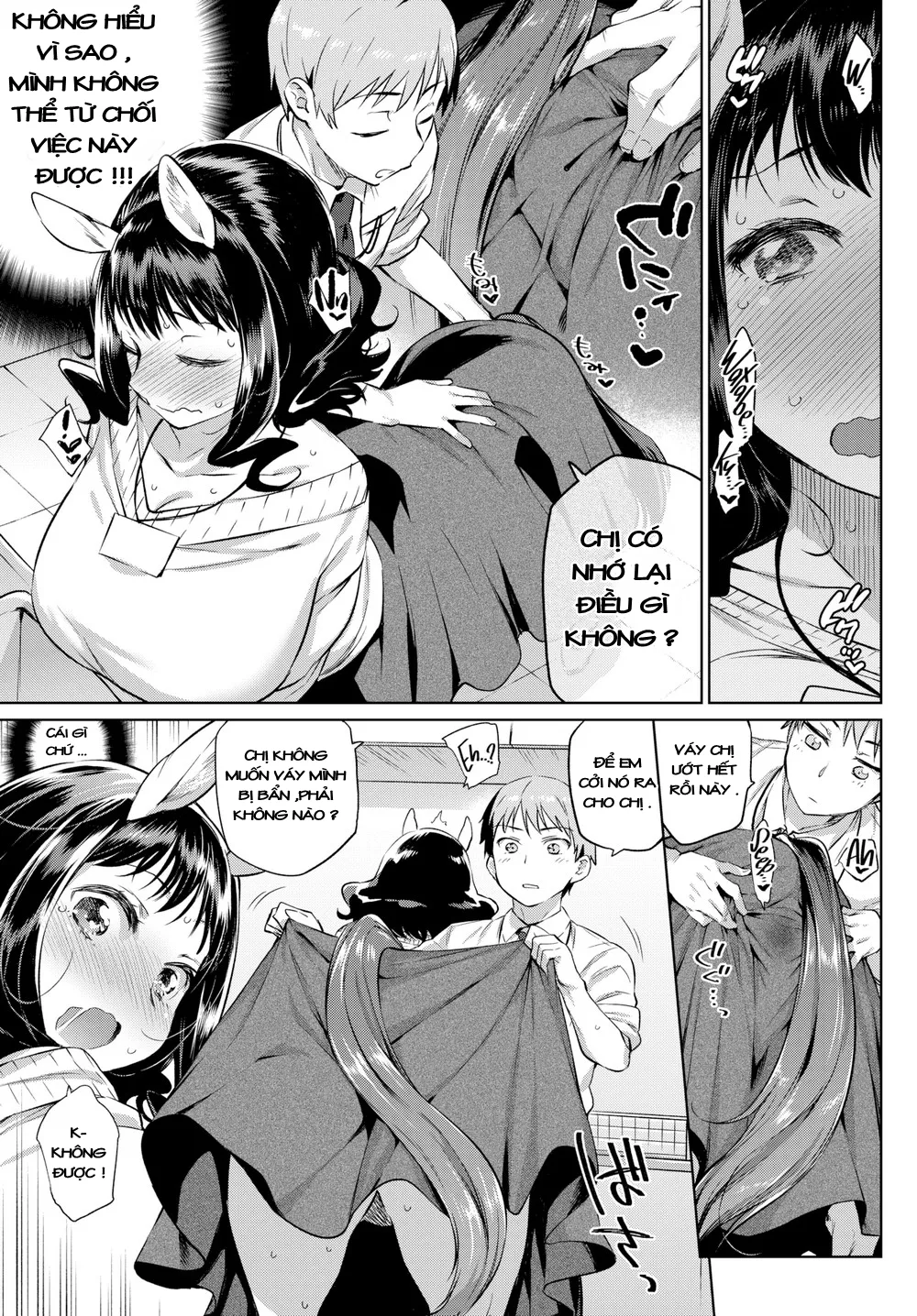 HentaiVN.net - Ảnh 8 - The Office Lady Centaur and Her Little Junior - Chap 1