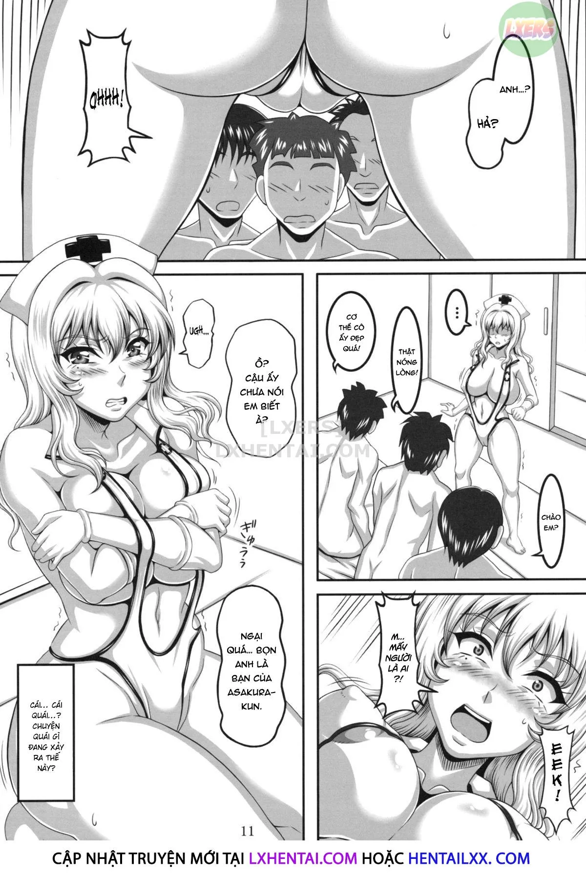 HentaiVN.net - Ảnh 11 - My Personal Big Breasted Masturbation Maid On Loan [Boku Dake No Bakunyuu Ona-Maid -Kashidashi Hen-] - Chap 1