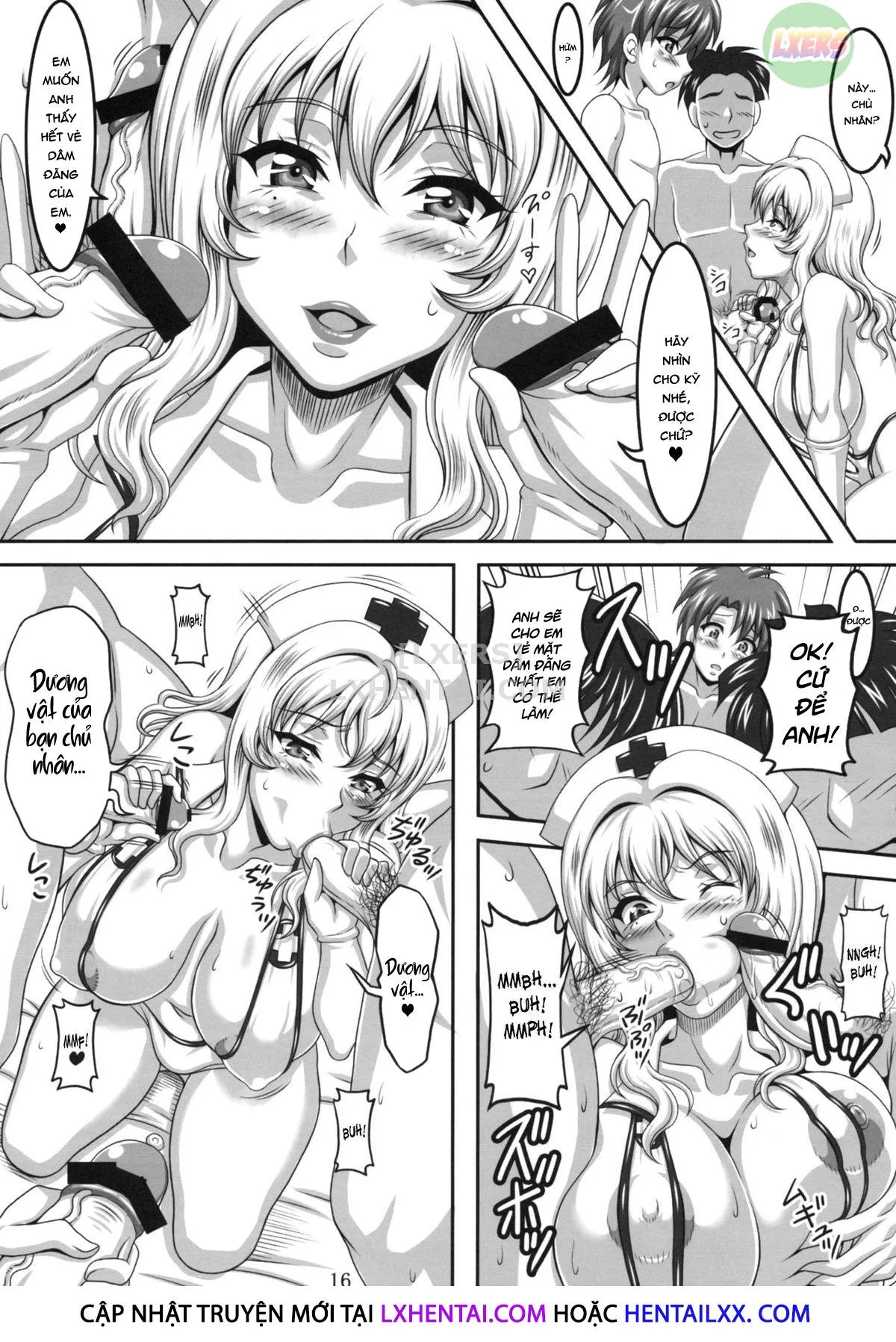 HentaiVN.net - Ảnh 16 - My Personal Big Breasted Masturbation Maid On Loan [Boku Dake No Bakunyuu Ona-Maid -Kashidashi Hen-] - Chap 1