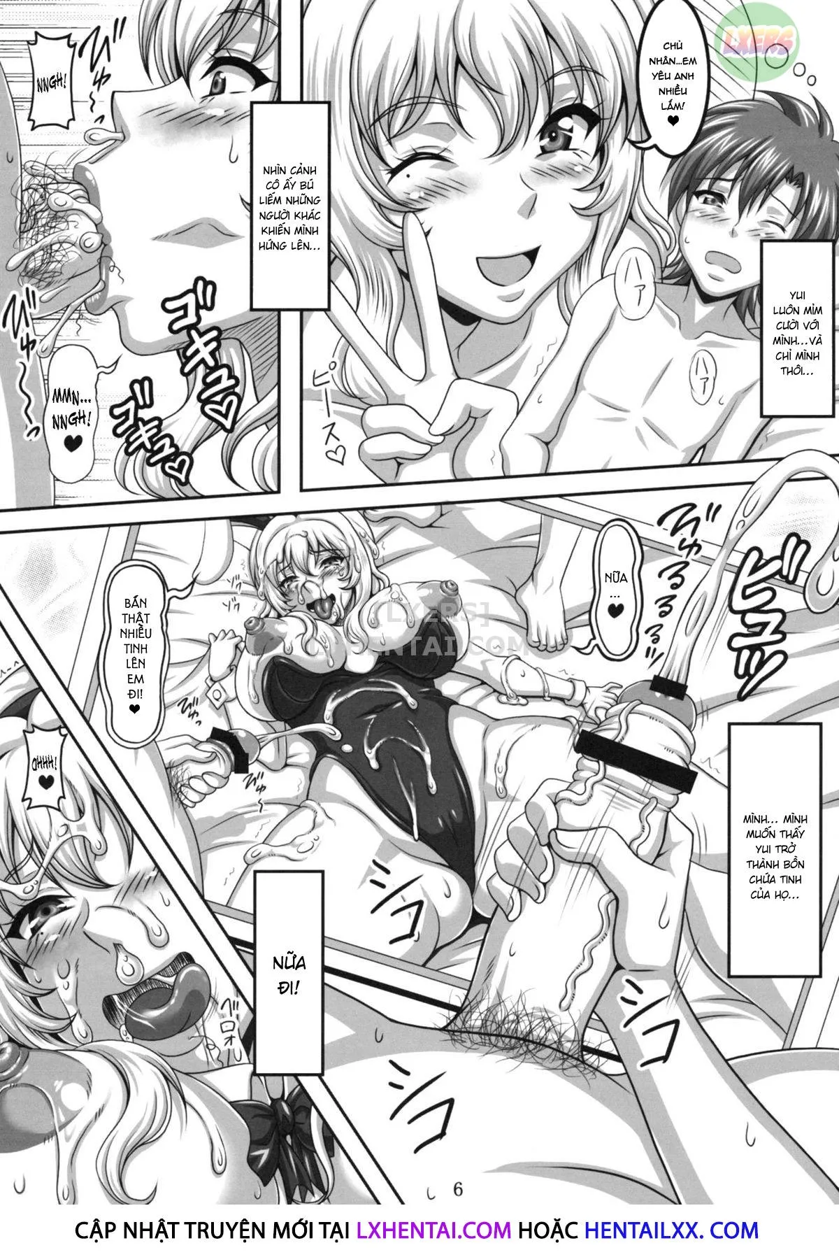 HentaiVN.net - Ảnh 6 - My Personal Big Breasted Masturbation Maid On Loan [Boku Dake No Bakunyuu Ona-Maid -Kashidashi Hen-] - Chap 1