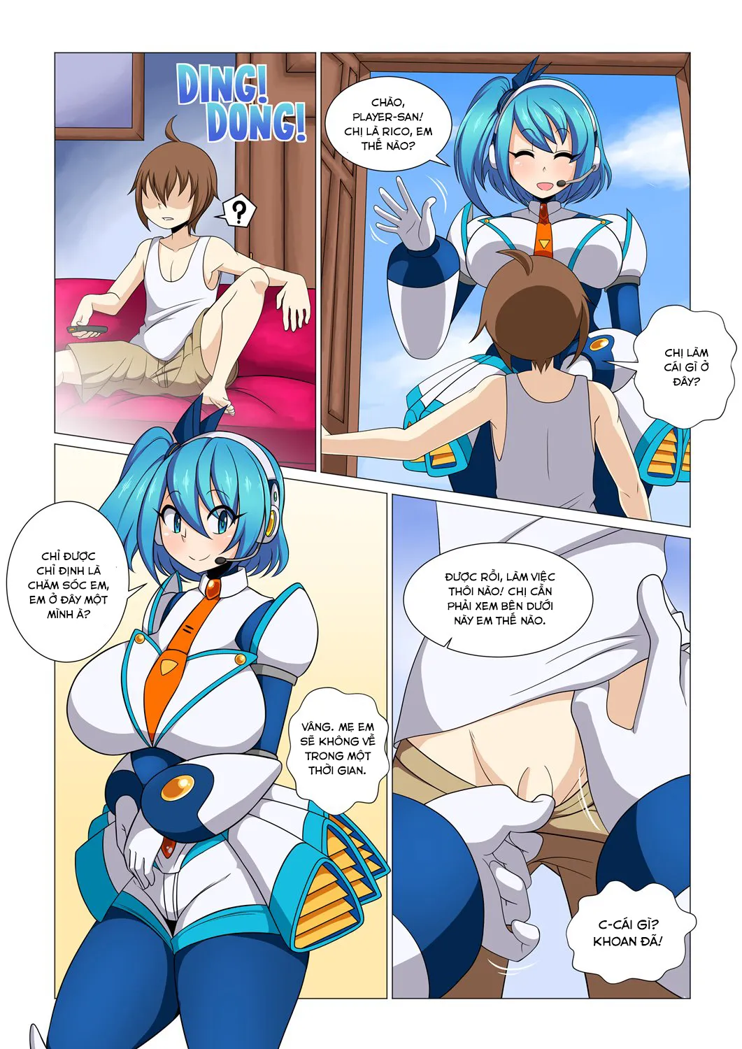 HentaiVN.net - Ảnh 4 - Rico SS Mission - Chap 1
