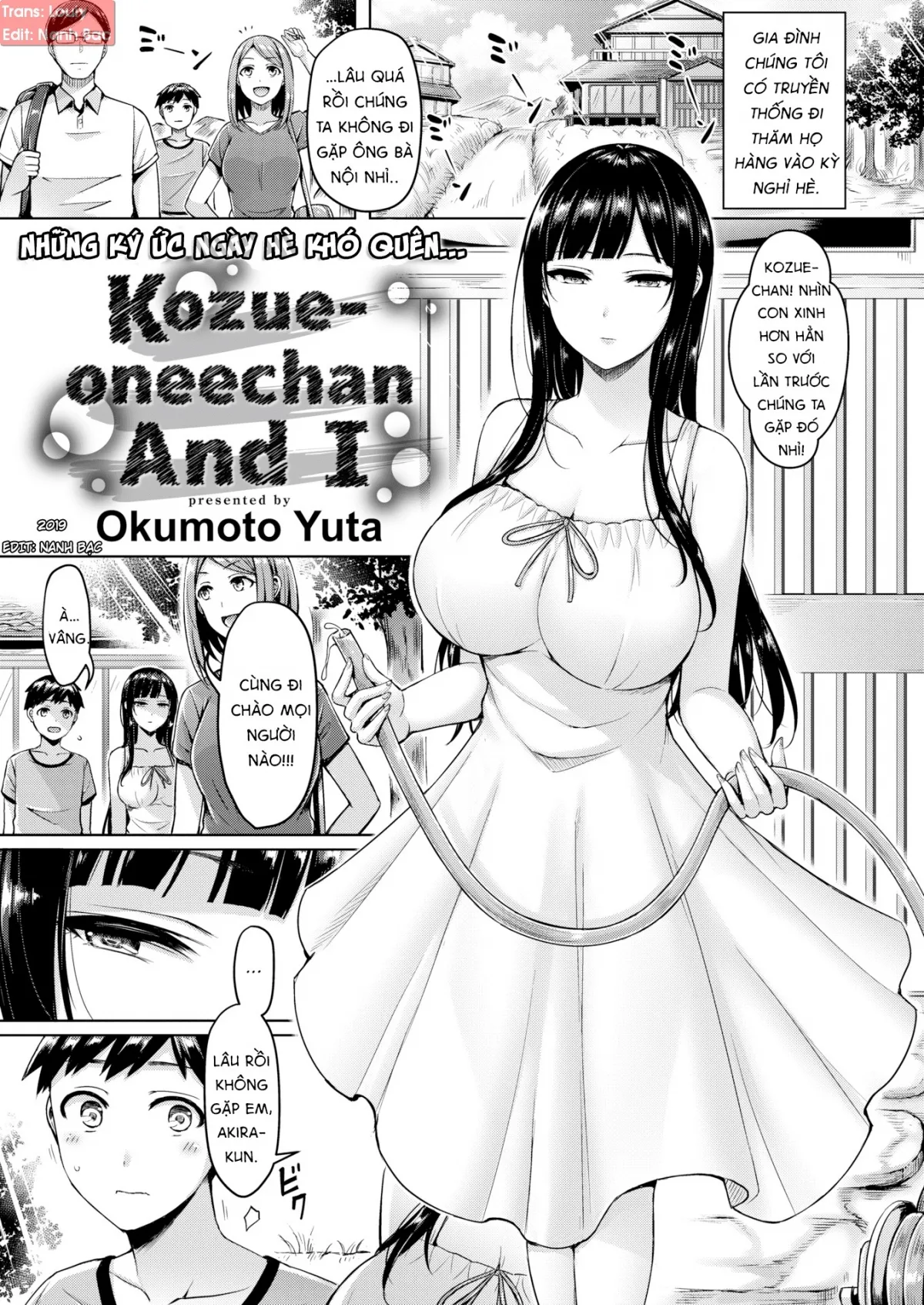 HentaiVN.net - Ảnh 6 - Kozue-oneechan and I - Chap 1