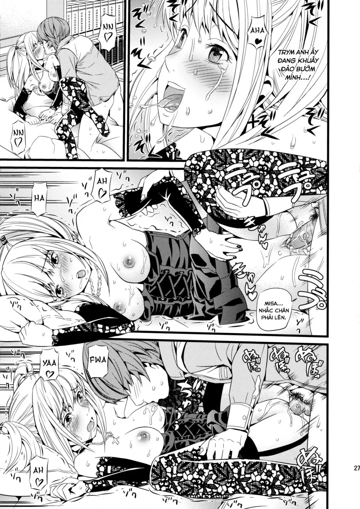 HentaiVN.net - Ảnh 25 - DN [Death Note] - Chap 1