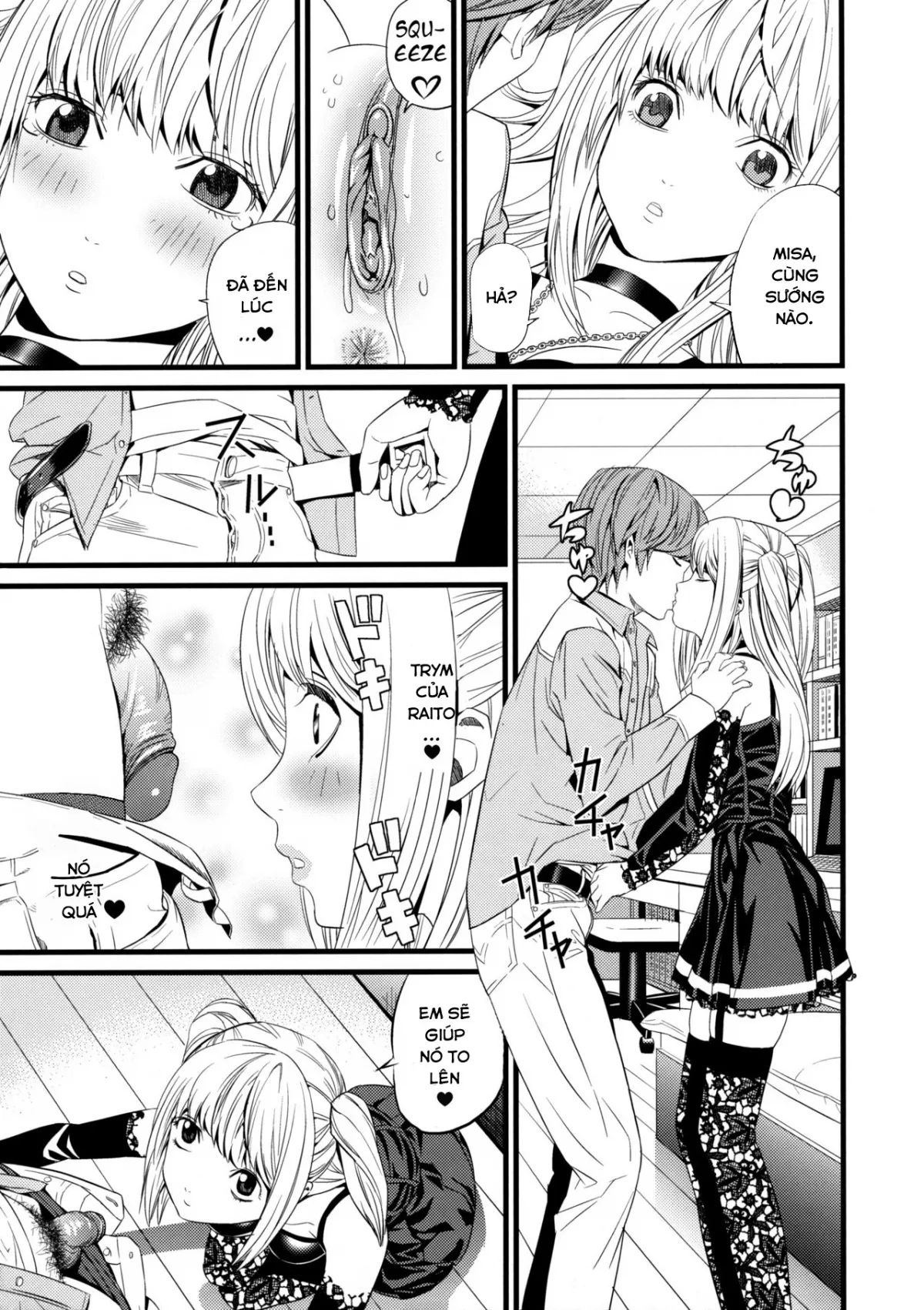 HentaiVN.net - Ảnh 5 - DN [Death Note] - Chap 1