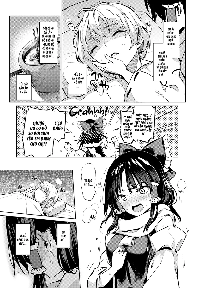 HentaiVN.net - Ảnh 7 - Atatame Jouzu no Reimu-san (Touhou Project) [Reimu’s Good At Warming People Up] - Chap 1