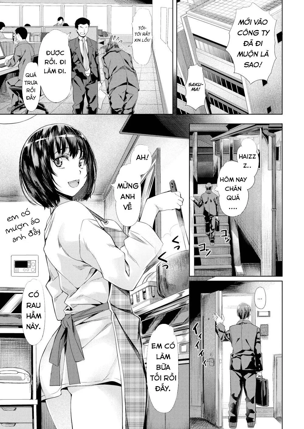 HentaiVN.net - Ảnh 6 - Không mời mà đến [Uninvited Weather] - Chap 1