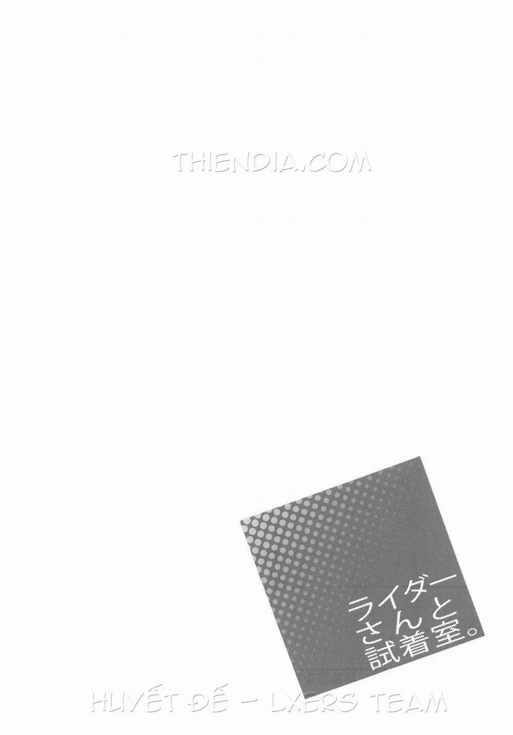 HentaiVN.net - Ảnh 21 - In the Dressing Room with Rider-san (Fate Stay Night) - Chap 1