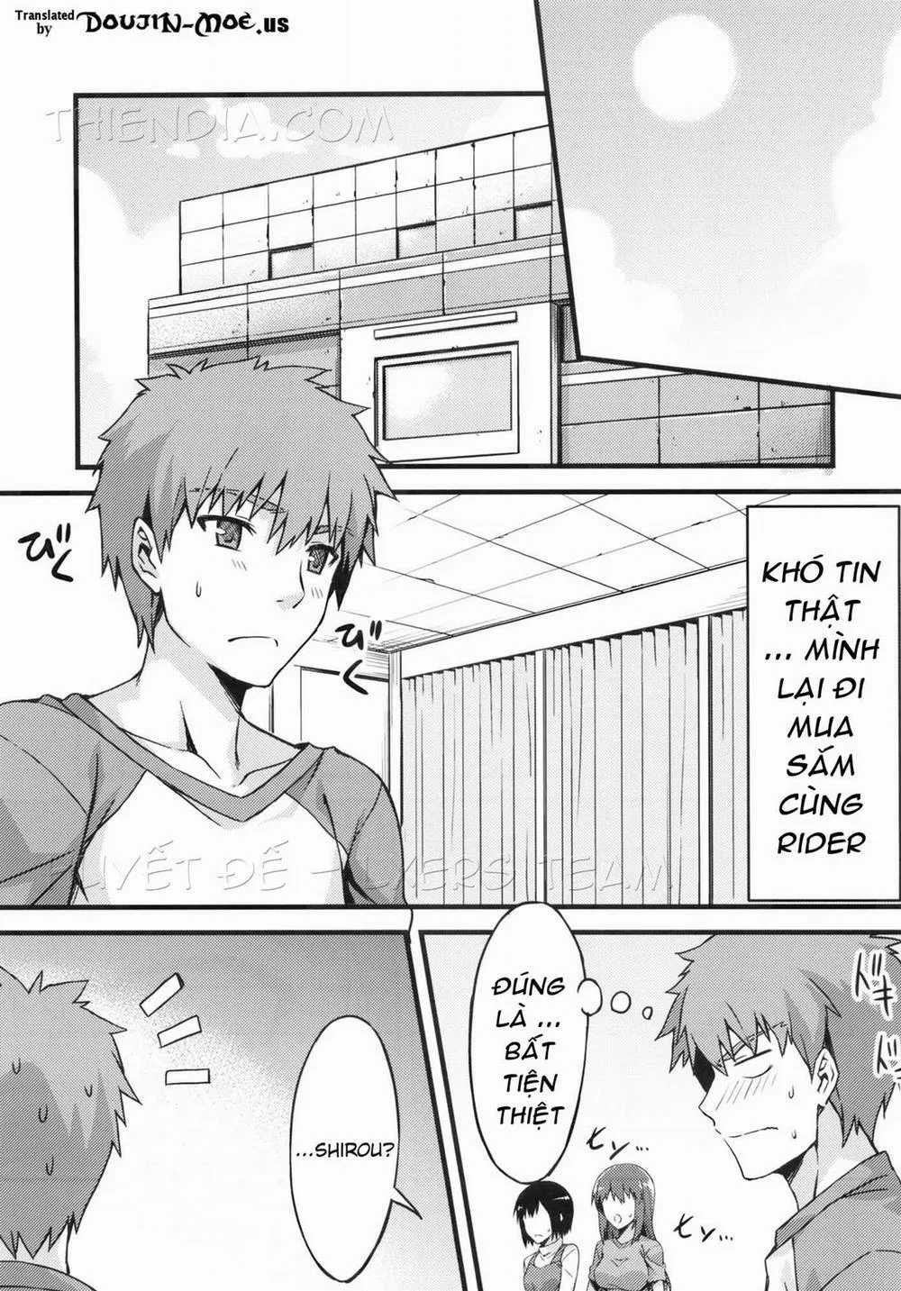 HentaiVN.net - Ảnh 5 - In the Dressing Room with Rider-san (Fate Stay Night) - Chap 1