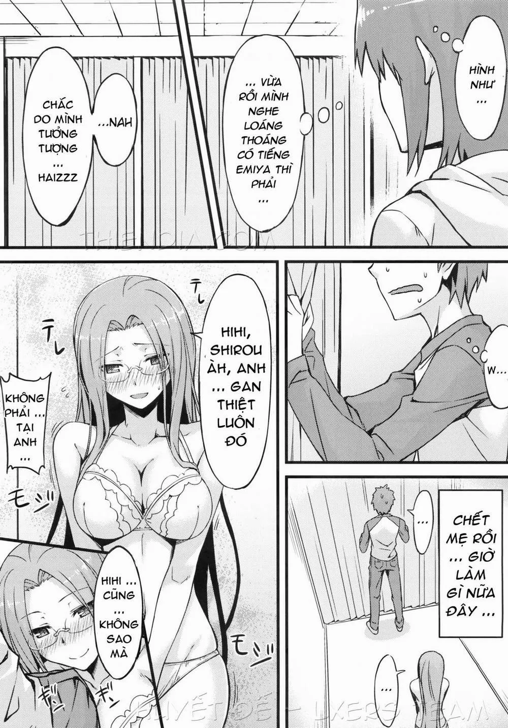 HentaiVN.net - Ảnh 9 - In the Dressing Room with Rider-san (Fate Stay Night) - Chap 1