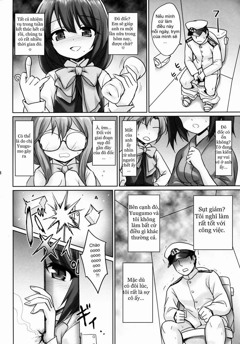 HentaiVN.net - Ảnh 18 - Yuugumo no Chinjufu (Kantai Collection) - Chap 1