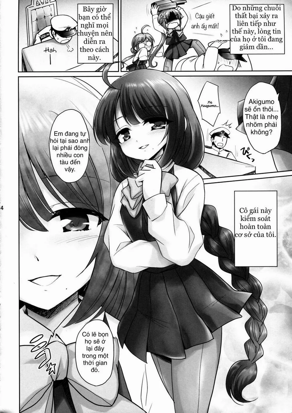 HentaiVN.net - Ảnh 4 - Yuugumo no Chinjufu (Kantai Collection) - Chap 1