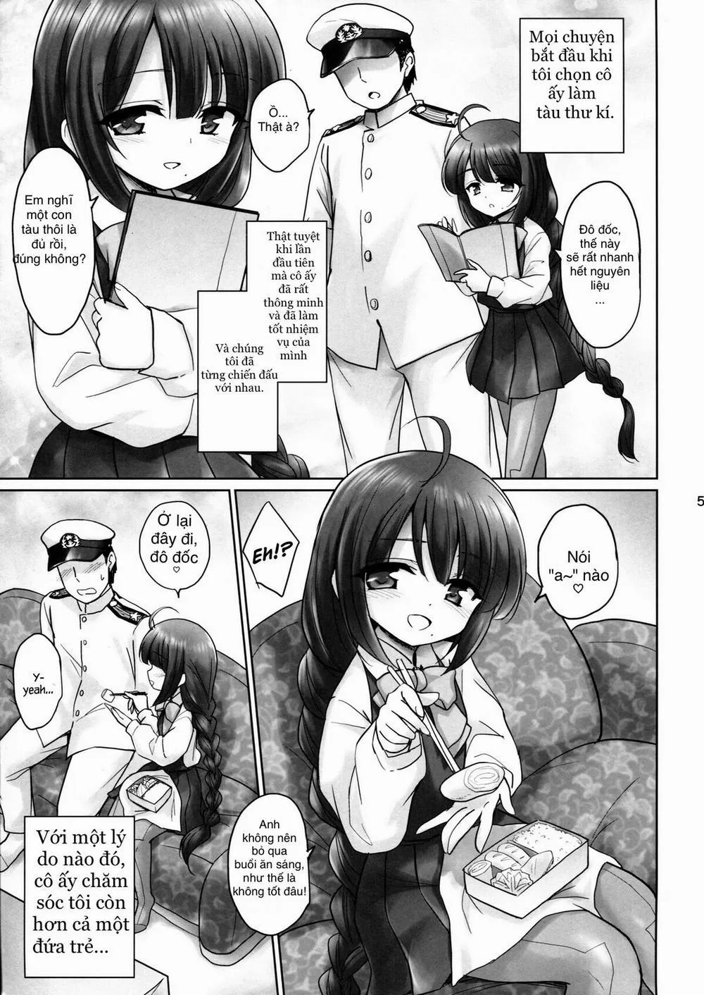 HentaiVN.net - Ảnh 5 - Yuugumo no Chinjufu (Kantai Collection) - Chap 1