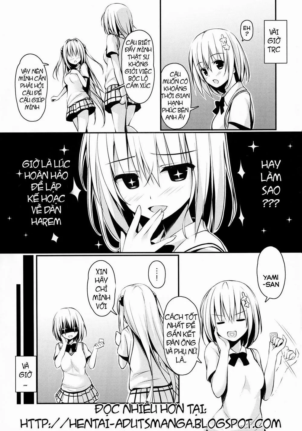 HentaiVN.net - Ảnh 3 - Ecchii no Suki ni Narimashita (To Love-Ru) - Chap 1