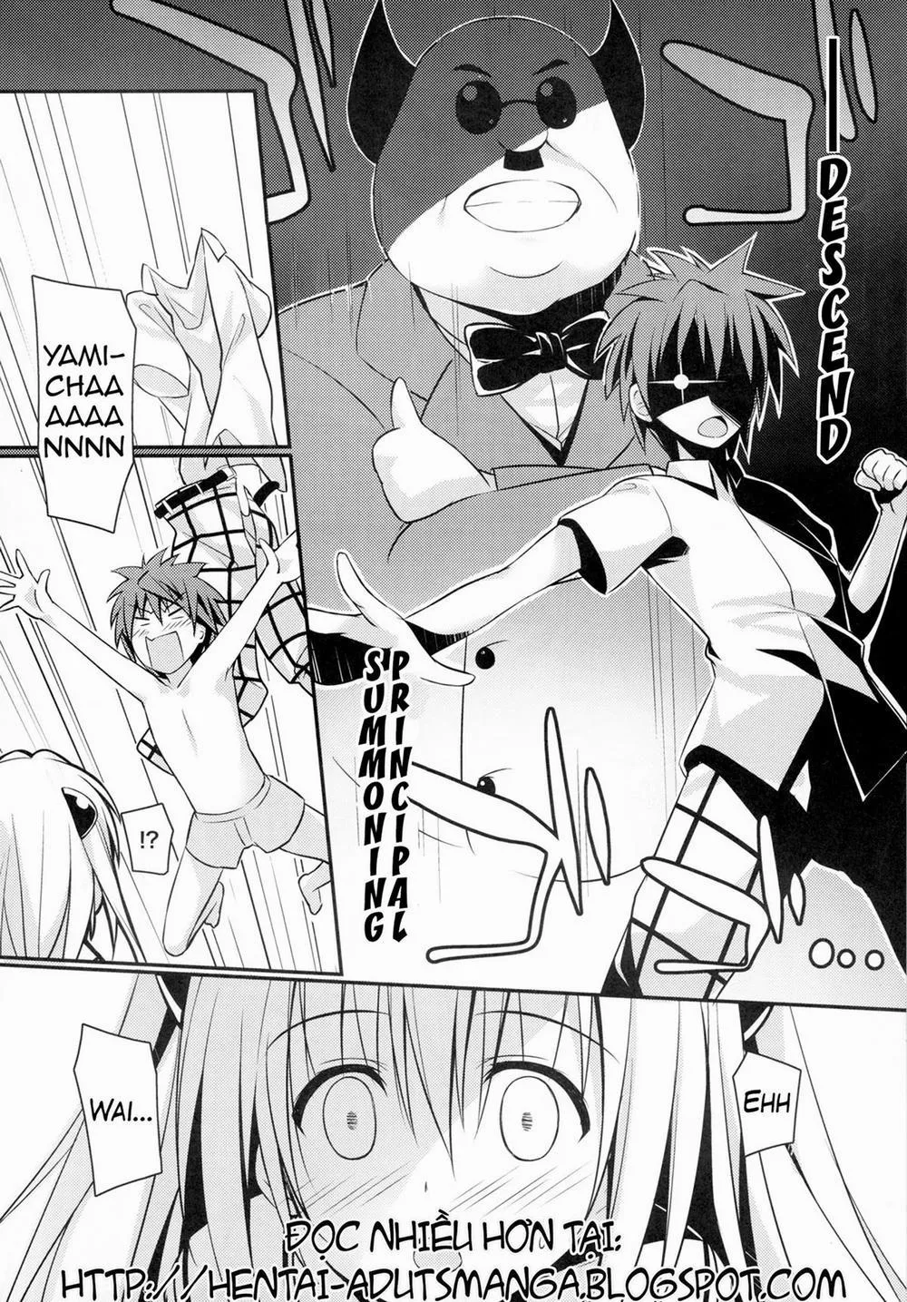 HentaiVN.net - Ảnh 5 - Ecchii no Suki ni Narimashita (To Love-Ru) - Chap 1