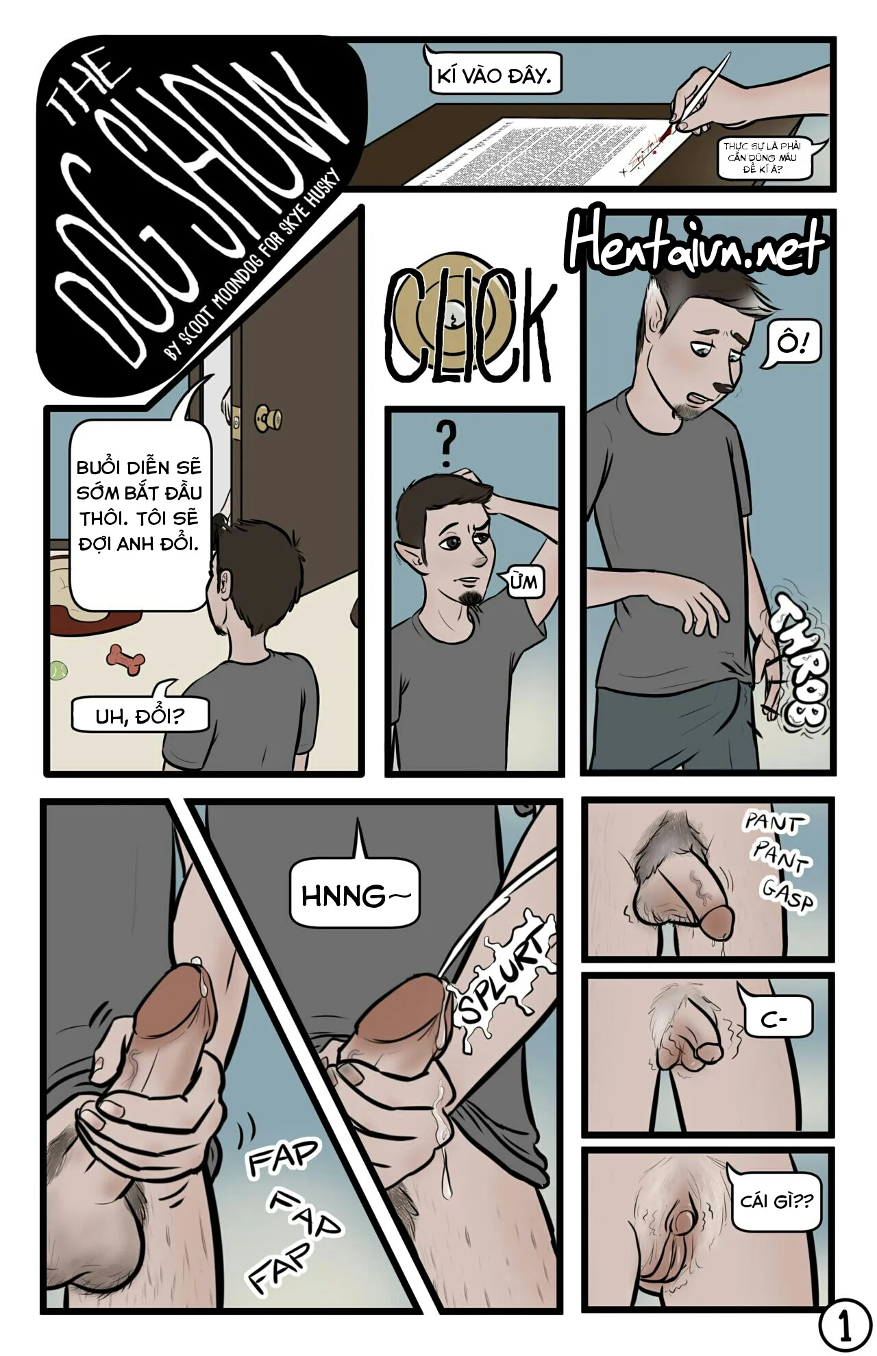 HentaiVN.net - Ảnh 3 - The Dog Show - Chap 1