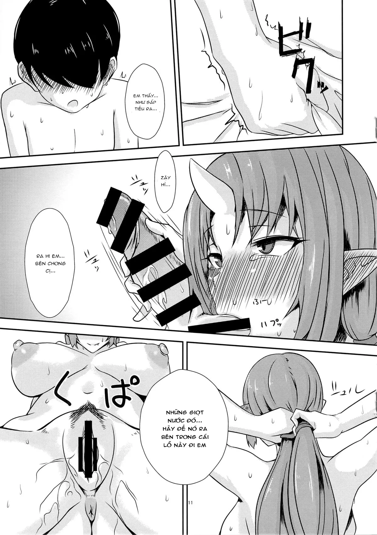 HentaiVN.net - Ảnh 10 - Onikurashi [Living With An Oni; Cuộc Sống Với Chị Oni] - Chap 1