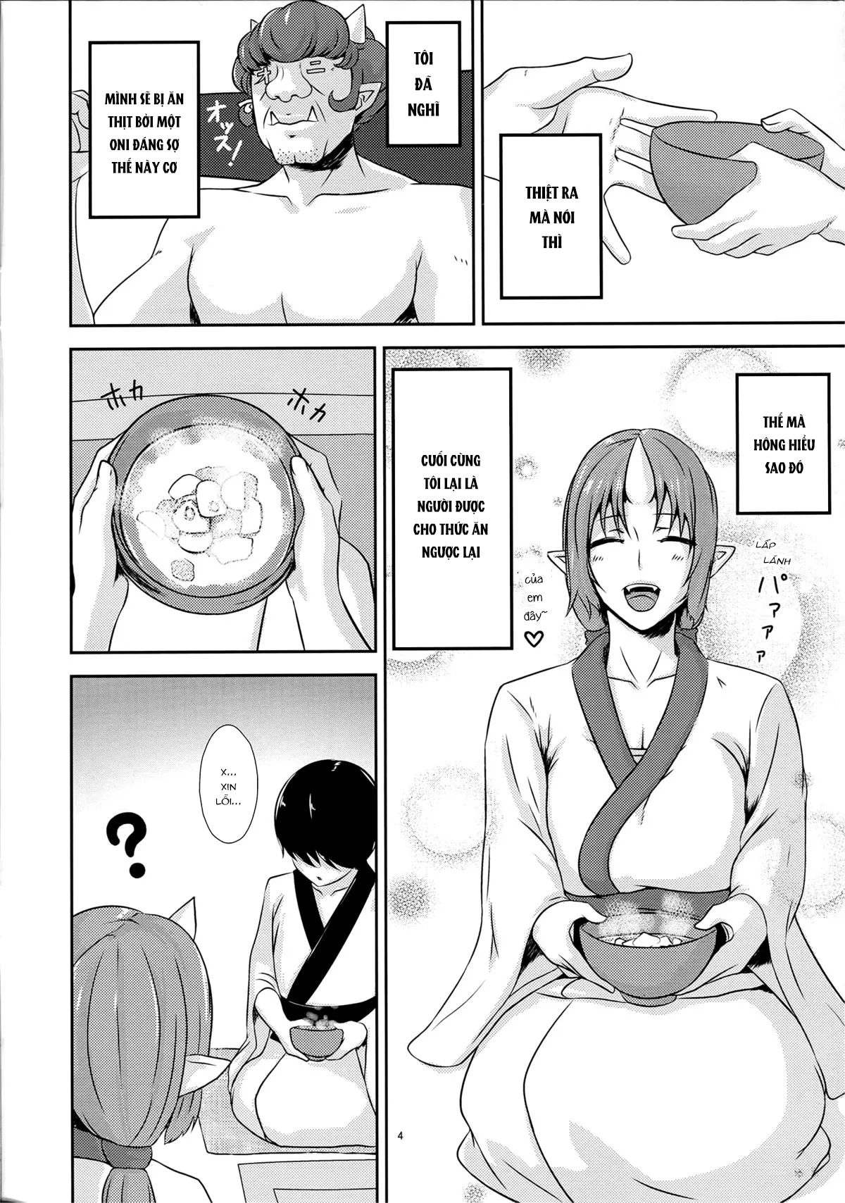 HentaiVN.net - Ảnh 3 - Onikurashi [Living With An Oni; Cuộc Sống Với Chị Oni] - Chap 1