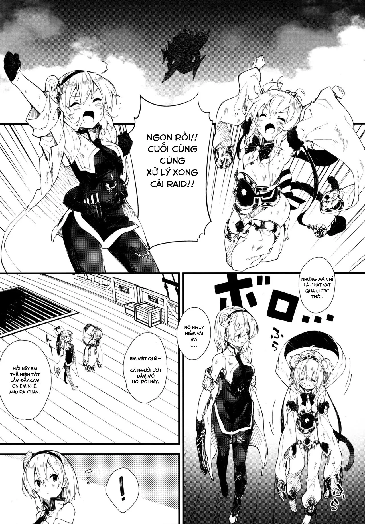 HentaiVN.net - Ảnh 4 - Flb khỉ,tôi yêu ẻm lúc nào chẳng hay. [Andira-chan to Ecchi Suru Hon] - Chap 1