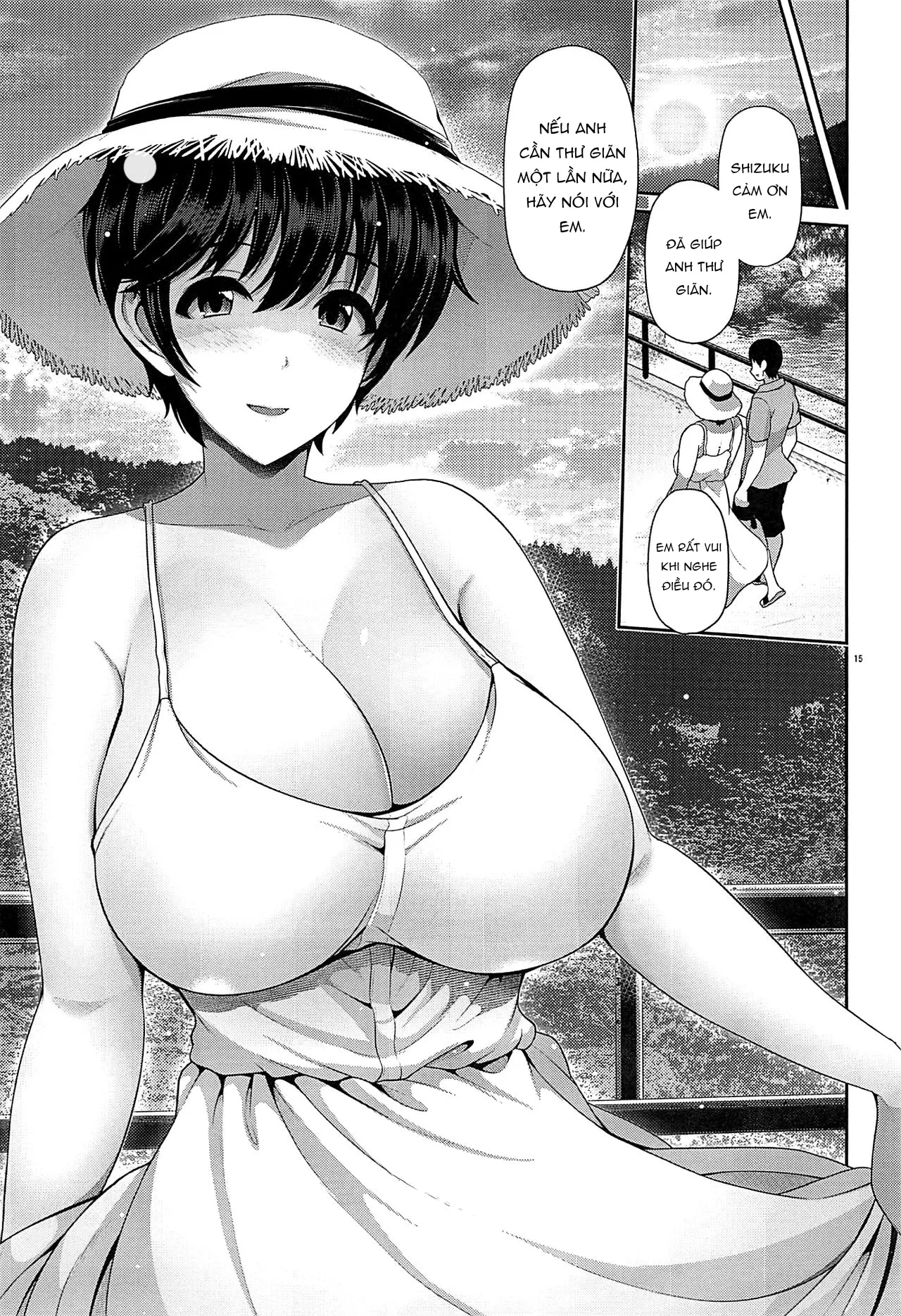 HentaiVN.net - Ảnh 17 - Having Fun At The River With Shizuku-chan [アイドルマスター シンデレラガールズ] - Chap 1