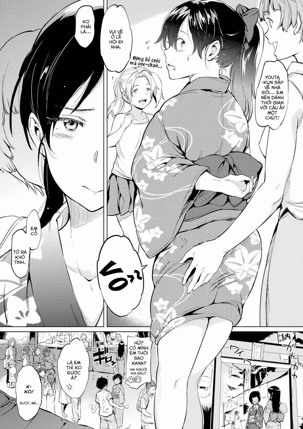 HentaiVN.net - Ảnh 4 - Summer Fun with Three Sisters ~Kana’s Confession~ - Chap 1