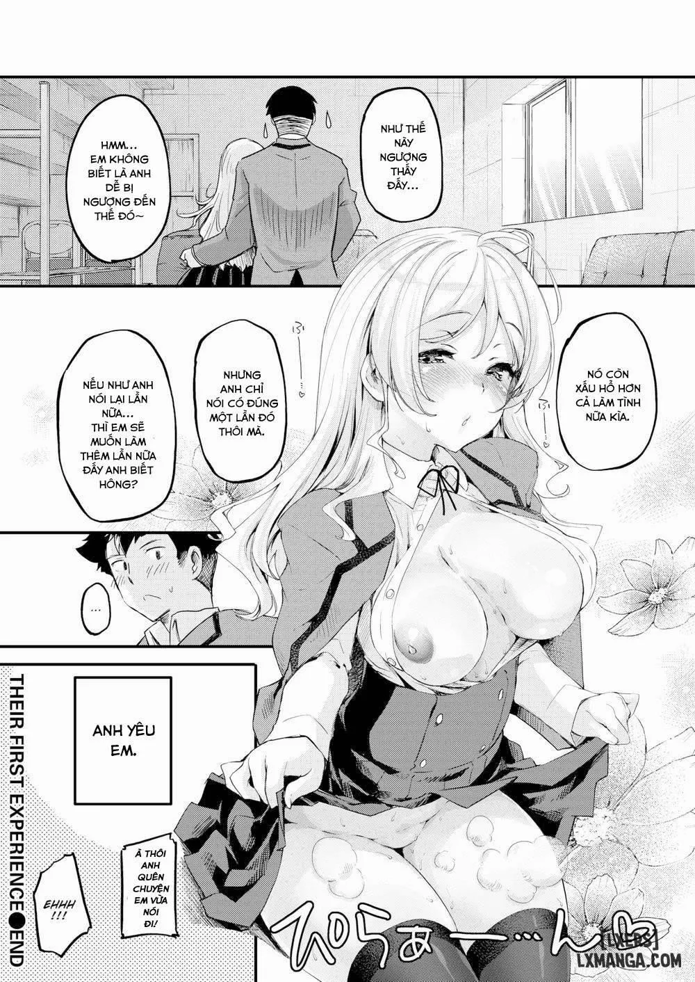 HentaiVN.net - Ảnh 18 - Their First Experience - Chap 1