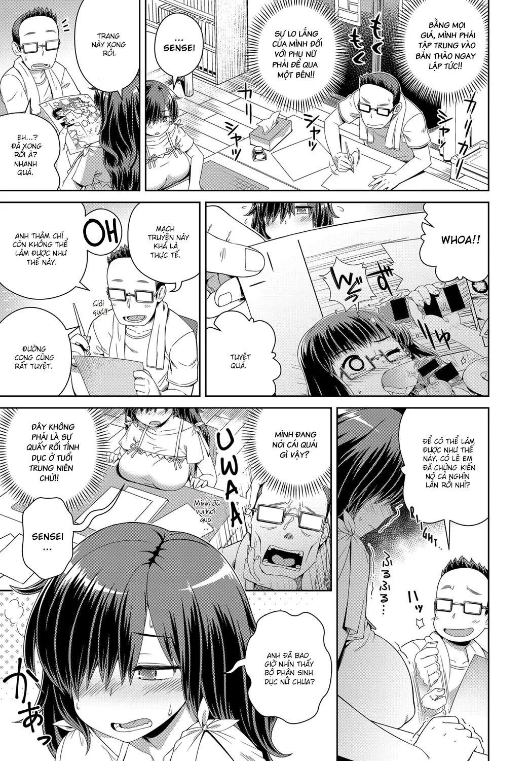 HentaiVN.net - Ảnh 4 - Chin Ashi! - Chap 1