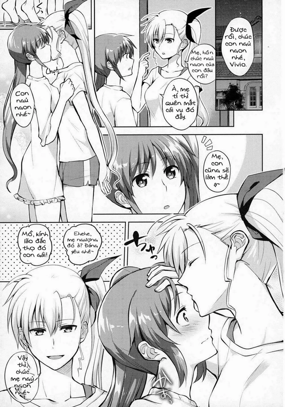 HentaiVN.net - Ảnh 10 - Mama To Musume No Otona Step (Mahou Shoujo Lyrical Nanoha) - Chap 1