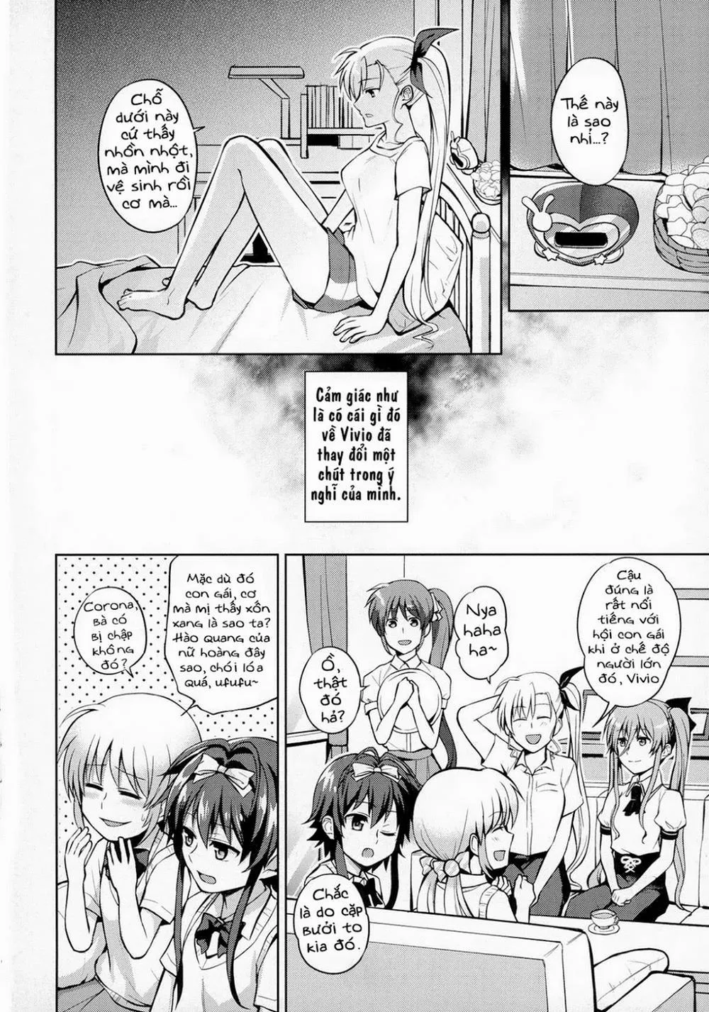 HentaiVN.net - Ảnh 13 - Mama To Musume No Otona Step (Mahou Shoujo Lyrical Nanoha) - Chap 1