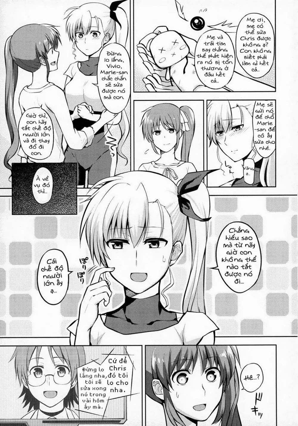 HentaiVN.net - Ảnh 6 - Mama To Musume No Otona Step (Mahou Shoujo Lyrical Nanoha) - Chap 1