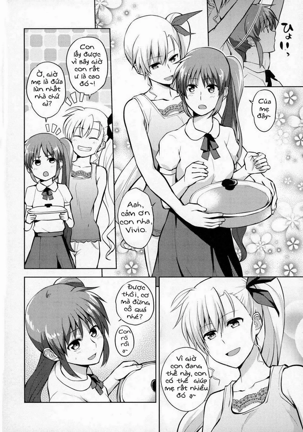 HentaiVN.net - Ảnh 9 - Mama To Musume No Otona Step (Mahou Shoujo Lyrical Nanoha) - Chap 1