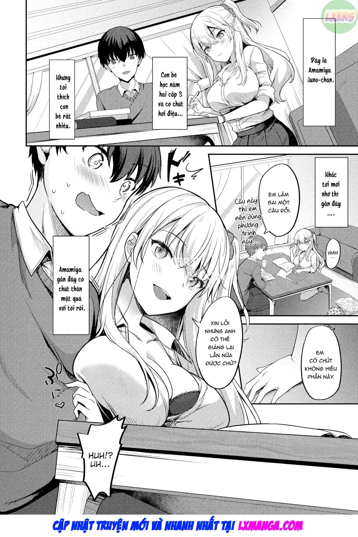 HentaiVN.net - Ảnh 3 - Teach Me, Sensei - Chap 1