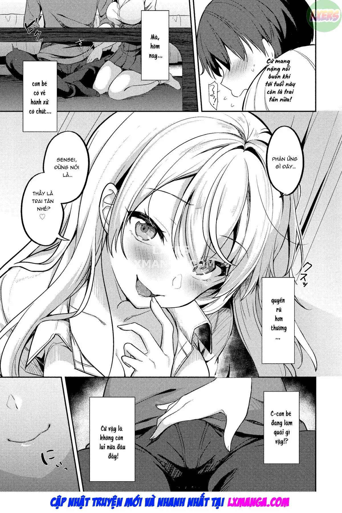 HentaiVN.net - Ảnh 4 - Teach Me, Sensei - Chap 1