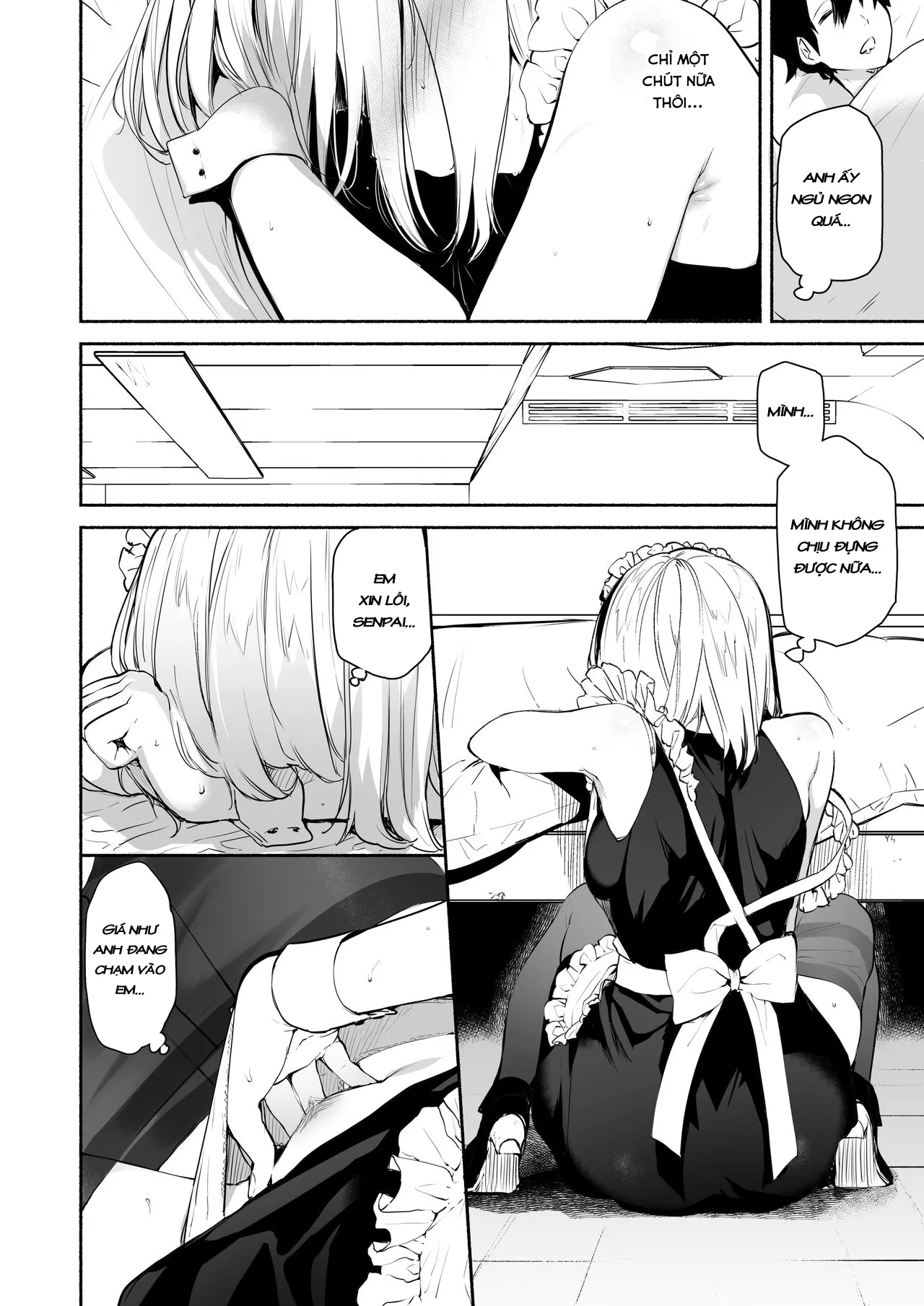 HentaiVN.net - Ảnh 10 - My Kouhai Maid is Looking After Me (Fate/Grand Order) [Kouhai Maid ga Osewa o Shite Kureru You desu] - Chap 1