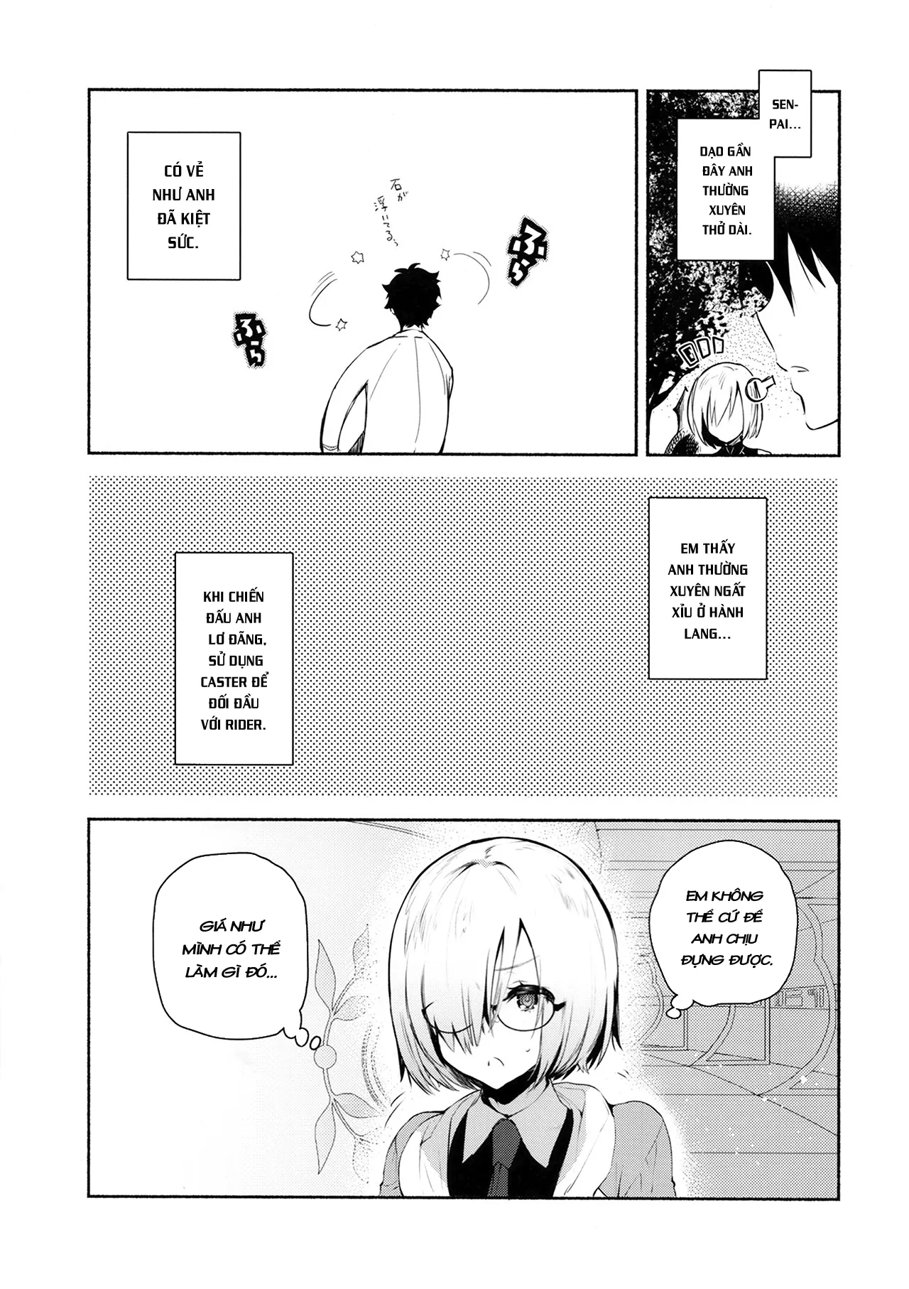 HentaiVN.net - Ảnh 3 - My Kouhai Maid is Looking After Me (Fate/Grand Order) [Kouhai Maid ga Osewa o Shite Kureru You desu] - Chap 1