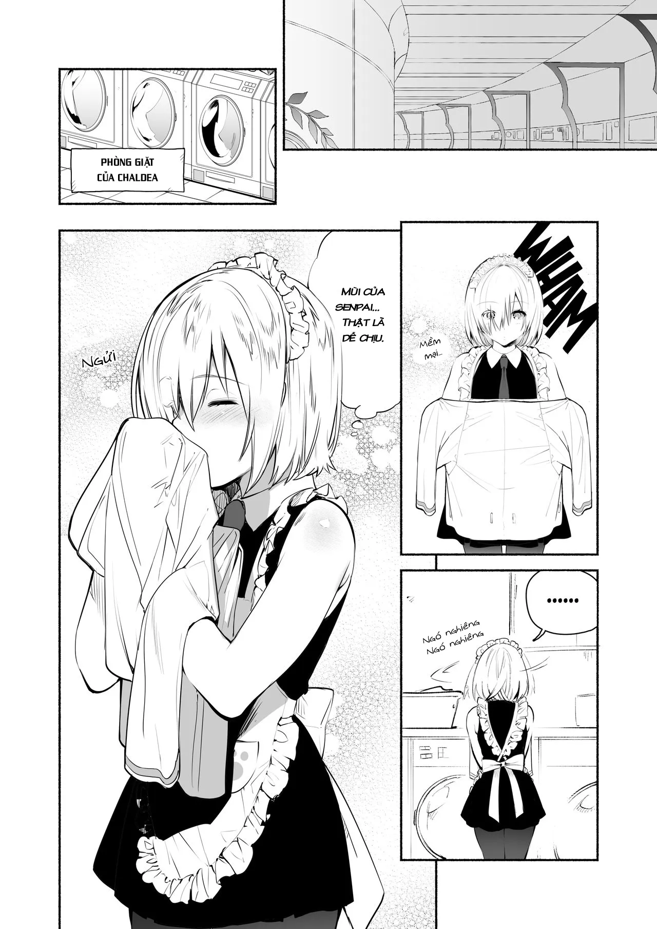 HentaiVN.net - Ảnh 8 - My Kouhai Maid is Looking After Me (Fate/Grand Order) [Kouhai Maid ga Osewa o Shite Kureru You desu] - Chap 1