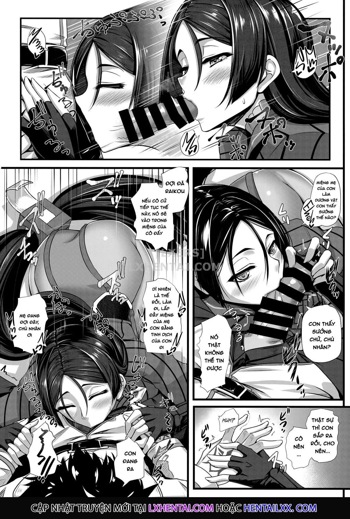 HentaiVN.net - Ảnh 7 - Give Your First Time to Mommy Raikou [Hajimete wa Raikou Mama] - Chap 1